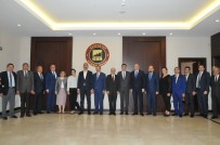 ABDÜLHAMİT GÜL - Başbakan Yardımcısı Şimşek Ve Adalet Bakanı Gül'den GSO'ya Ziyaret