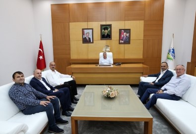 Başkan Toçoğlu, APEK Başkanı Karasakal İle Bir Araya Geldi
