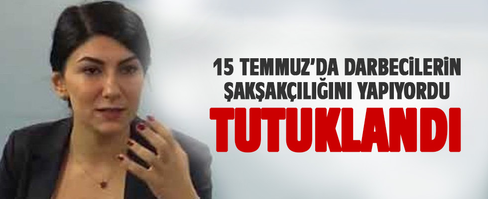 Ece Sevim Öztürk, FETÖ'ye yardımdan tutuklandı