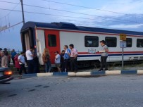 YOLCU TRENİ - Genç Kıza Tren Çarptı