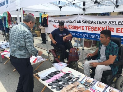 Sancaktepe'de Engelli Vatandaşlara Pazar Tezgahı