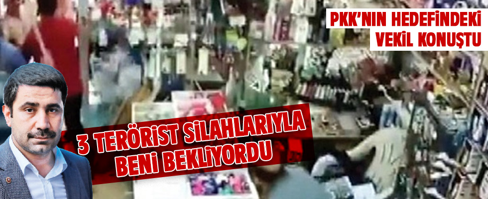 3 PKK’lı silahlarıyla beni bekliyordu