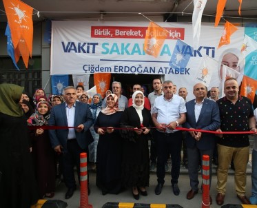 Başkan Toçoğlu, AK Parti Seçim İrtibat Bürosu'nun Açılışına Katıldı