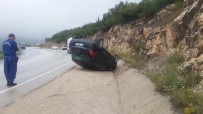 Bilecik'te Otomobil Takla Attı Açıklaması 5 Yaralı