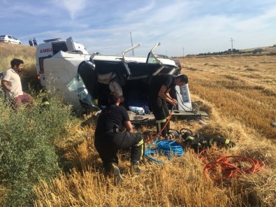 Edirne'de Trafik Kazası Açıklaması 1 Ölü, 2 Yaralı