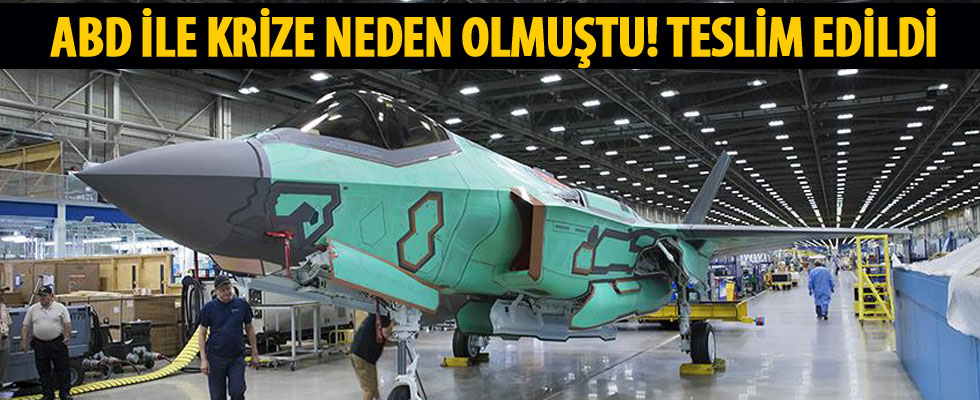 Türkiye ilk F-35'i teslim aldı