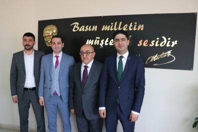 Kayseri Gazeteciler Cemiyeti'ne Ziyaretler Sürüyor