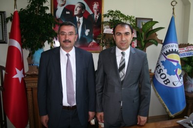 Müdür Göksoy'dan Başkan Berge'ye Ziyaret