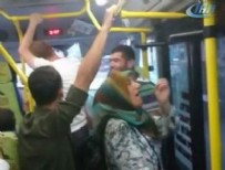 YAŞLI KADIN - Minibüs şoförüyle yolcu tartıştı, diğer yolcular kahkahalara boğuldu