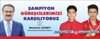 Şampiyon Güreşçiler Kızılcahamam'da Karşılanıyor