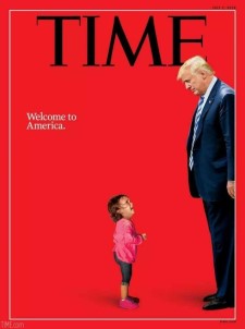ABD'de Göçmen Bir Çocuğun Acı Hikayesi Time Dergisine Kapak Oldu