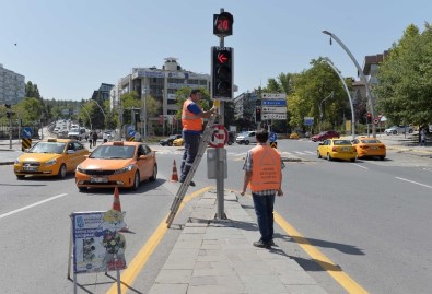 Başkent'teki Sinyalizelere 24 Saat Gözetim