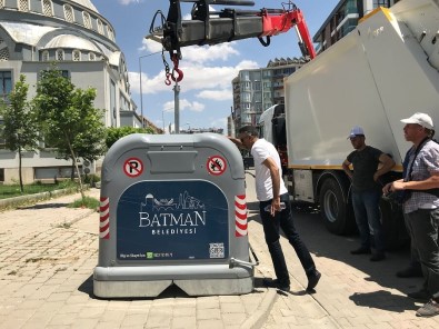 Batman'a Modern Çöp Konteynırları