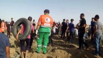 GÜNCELLEME 2 - İsrail Askerleri Gazze Sınırında 206 Filistinliyi Yaraladı