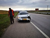 Otomobil Tankere Arkadan Çarptı Açıklaması 1 Yaralı