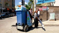 ABDURRAHMAN TOPRAK - Robot Filler Kahta Caddelerini Temizlemeye Başladı