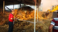 Adana'da Saman Deposunda Yangın