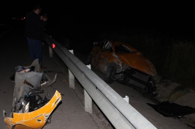 Canlı Yayın Yaparken Şarampole Uçtu