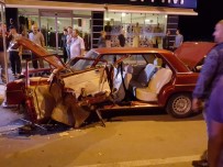 Düzce'de Tır Sürücüsü, 3 Otomobil Ve 1 Kamyona Çarptı Vatandaşlar Deprem Zannetti