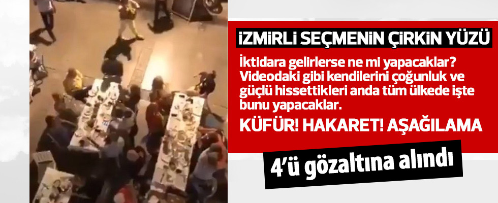 İzmirli CHP'li seçmenin çirkin yüzü