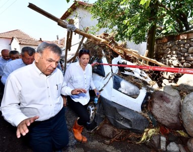 Kocaoğlu, Çukurköy'ü Yalnız Bırakmadı