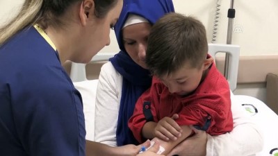 Makedonyalı Çocuğa Düzce'den Sağlık Eli