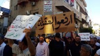 Ramallah'ta Hükümet Yaptırımlarına Karşı Protesto