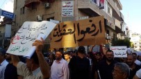 Ramallah'ta Hükümet Yaptırımlarına Karşı Protesto