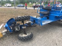 Zonguldak'ta Patpat Kazası; 1 Yaralı