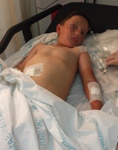 8 Yaşındaki Çocuk Tüfekle Vurularak Hastanelik Oldu