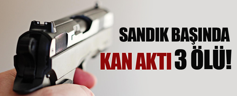 Erzurum'da seçime kan bulaştı: 3 ölü