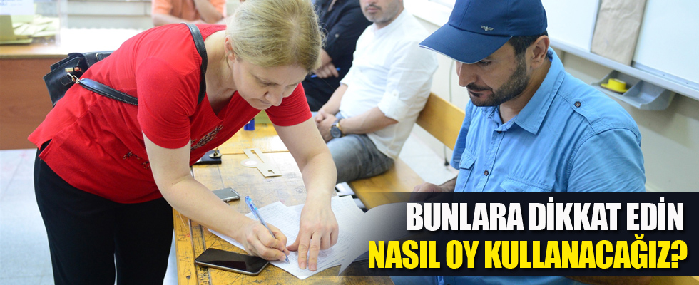 Oyumuzu nasıl kullanacağız?