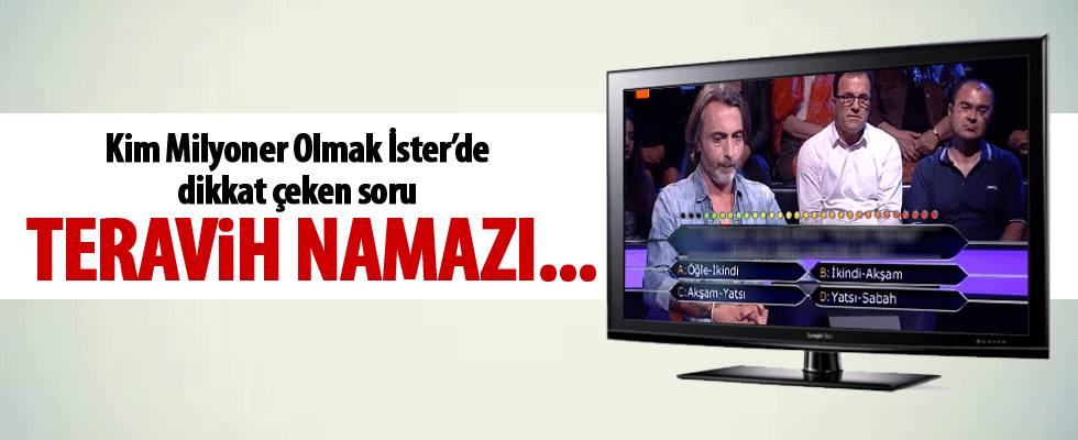 Bilgi yarışmasında ilginç soru