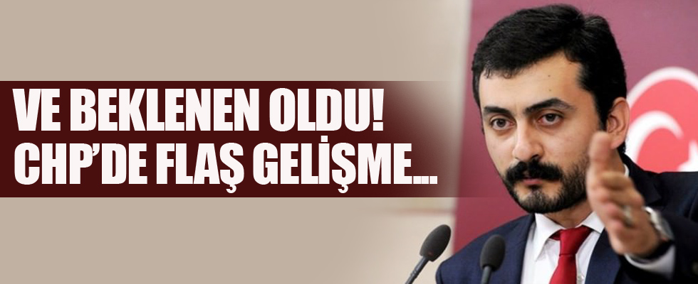 Ve beklenen oldu! CHP'de flaş gelişme