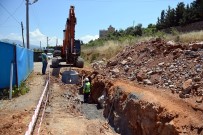 ŞEBEKE HATTI - Gazipaşa'nın Altyapı Eksikliği Tamamlanıyor