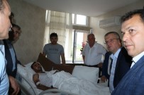 AHMET DEMIRCI - Göçükte Kalan Maden İşçilerine Geçmiş Olsun Ziyareti