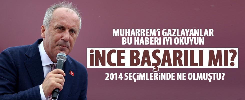 İnce, başarısız mı oldu?