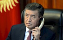 Kırgızistan Devlet Başkanı Ceenbekov'dan Cumhurbaşkanı Erdoğan'a Tebrik
