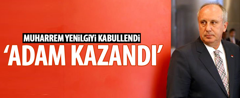 Muharrem İnce'den ilk açıklama