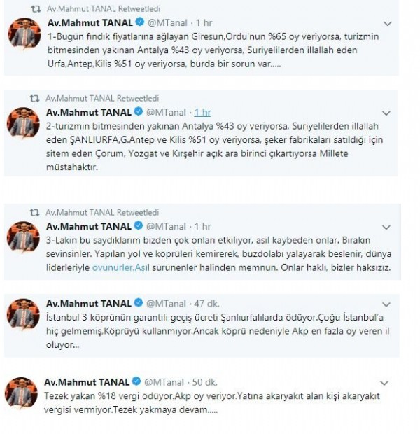 CHP'li Mahmut Tanal'dan AK Partili seçmenlere ağır hakaret!