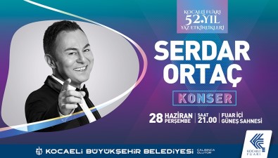 Büyükşehir'den Serdar Ortaç Konseri