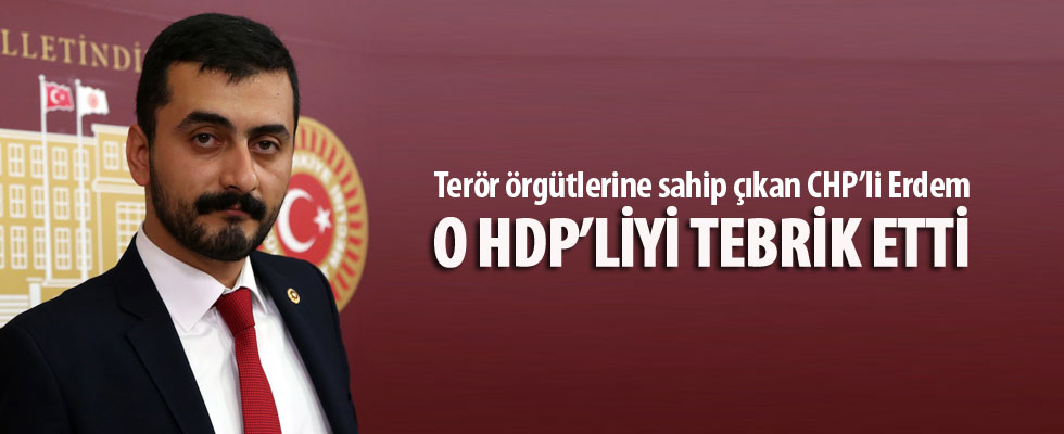 CHP'li Eren Erdem, HDP'li Gergerlioğlu'nu tebrik etti