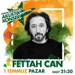 FETTAH CAN - Forum Bornova'nın Yaz Konserleri Fettah Can İle Devam Ediyor