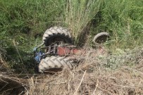 YURTPıNAR - Traktörün Altında Kalan Çiftçi Hayatını Kaybetti