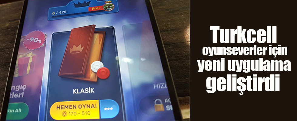 Turkcell, oyunseverler için yeni uygulama geliştirdi
