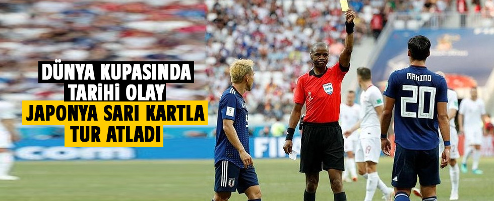 Dünya Kupası'nda tarihi olay! Nagatomo'lu Japonya sarı-kartla tur atladı!