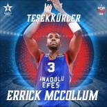 EFES - Errick Mccollum İle Yolları Ayrıldı