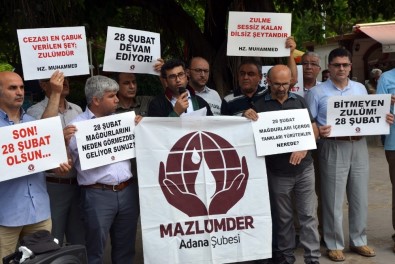 MAZLUMDER 28 Şubat Mahpuslarına Özgürlük İstedi