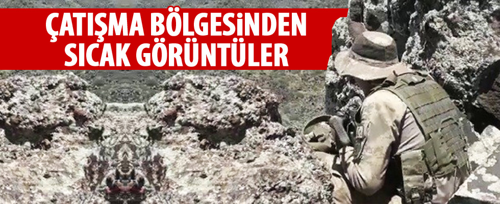 Ağrı'daki operasyondan görüntüler
