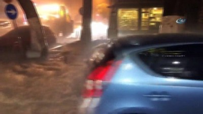 Tekirdağ'daki Sel Felaketi Vatandaş Kamarasında